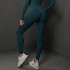 Women Seamless Yoga Pants Fitness Sports Running Sportswear Stretchy Lifting Tights