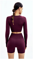 Seamless Yoga Set Gym Clothes Sportswear Yoga Suits For Women