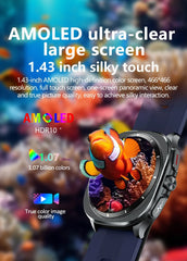 2025 New For huawei True Blood Pressure Airbag Smart Watch men air Pump Uric Acid Blood Lipids health watch Bluetooth call watch