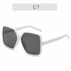 Sunglasses Women Big Frame Colorful Sun Glasses Female Mirror Oculos