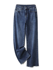 Plus Size Wide Leg Jeans for Women High Waist Stretchy Lady Baggy Jeans