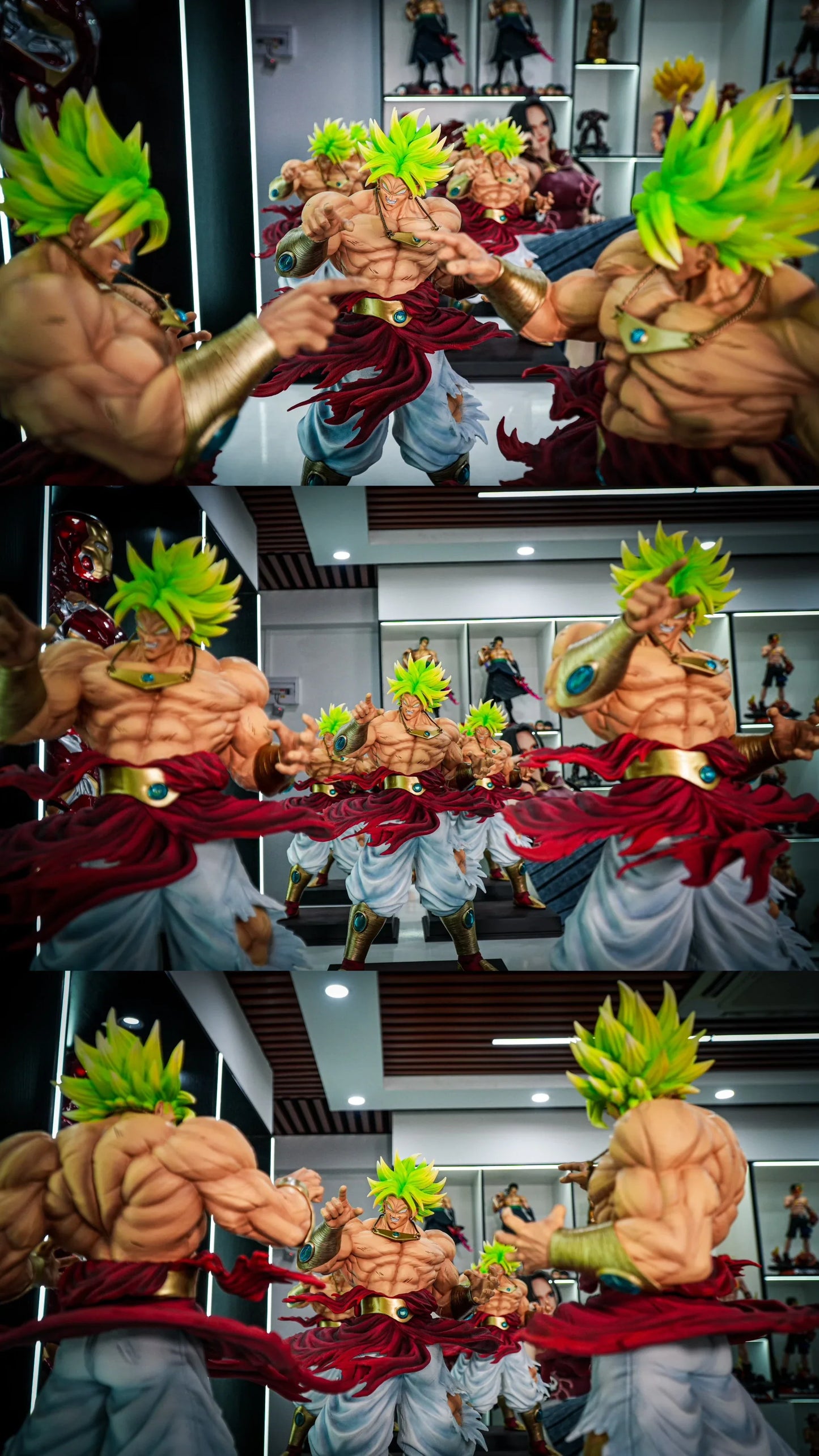 Dragon Ball JT Breaks the Circle Brolli -50cm Anime Accessories Brolli Super Saiyan Model Gift