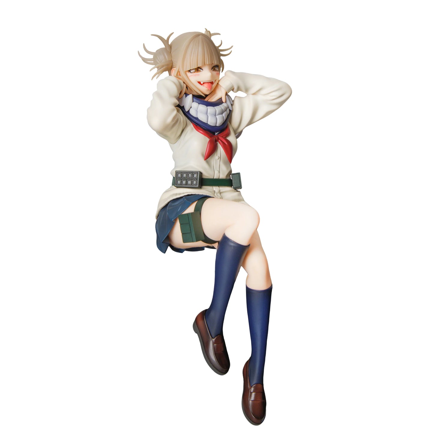 Anime MHA Figure Toga Himiko Action Figures Standing Toga Himiko Figurine PVC Beauty Models Look Up Figure Toga Himiko Toys 16CM