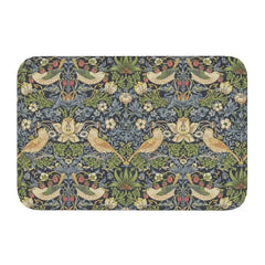 Custom William Morris Compton Floral Art Nouveau Pattern Doormat Bath Door Floor Mat