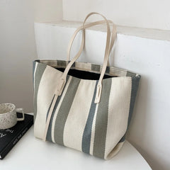 Bags for Woman Stripe Designer Shoulder Crossbody Shopper