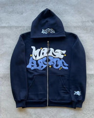American Zipper Hoodies for Women and Men Y2K Spring