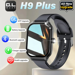 LAXASFIT New Smart Watch 2.01-inch HD Full Touchscreen Sports Fitness Watch Bluetooth Call Smartwatch Men Women Holiday Gift