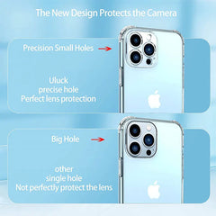 Luxury Shockproof Silicone Phone Case For iPhone 16 15 14 13 12 11 Pro Max Mini X XS XR 7 8 Plus Lens Protection Case Back Cover