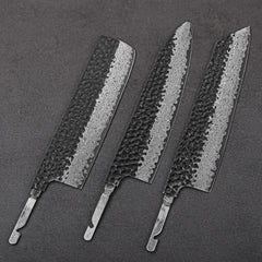1-7 Pieces Japanese Chef Knives Blank Blade DIY Damascus Steel VG10