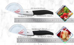 Ceramic Knife 3 4 5 6 inch Kitchen Knives with Peeler Serrated Bread Set Zirconia