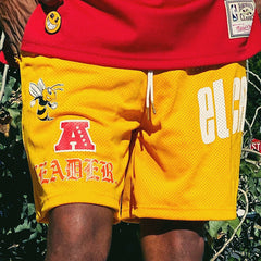 Shorts Gym Mens Fitness Sports Casual Basketball Shorts Running Mesh Short Pants