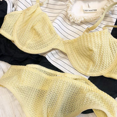 6 Color Women Underwear French Bralette Push Up Bra Set Ultra