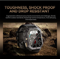 CUBOT C28 Waterproof Smart Watch Men 2.02 Inch Fitness Tracker Sport Wrist Smartwatch For Android IOS Bluetooth Call
