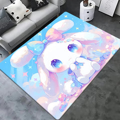 Sanrio Cinnamoroll, Pochacco HD Printed Outdoors Carpet, Living Room Decoration, Sofa
