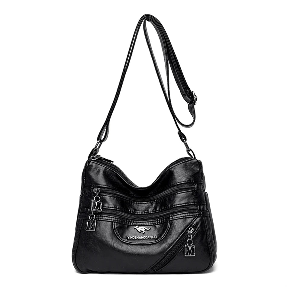 Soft Leather Luxury Purses and Handbags Women's Bag