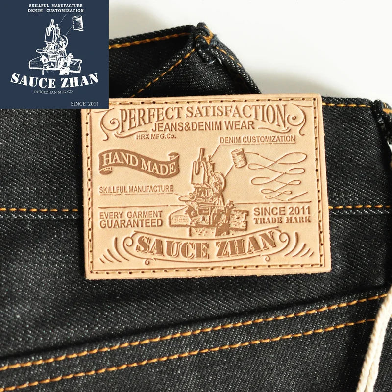 Taper fit Selvedge denim Jeans for men Denim Jeans