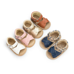 Infant Baby Shoes Baby Boy Girl Shoes Toddler Flats Summer Sandal Flower Soft