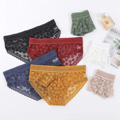 Bra and Panty Set Push Up Seamless Bras Mid Waist Briefs Underwear Sets