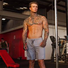 Men Gym Fitness Loose Shorts Bodybuilding Joggers Summer Quick-dry