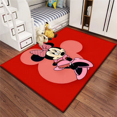Mickey Mouse Carpet for Children,Living Room Bedroom Floor Mat Kitchen Mat Children