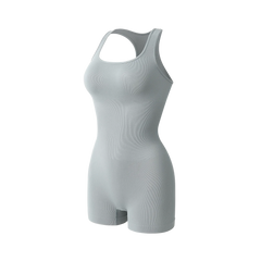 Seamless Backless Jumpsuit Women Tummy Control One Piece Bodycon Stretch