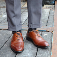 Luxury Handmade Men Dress Shoes Genuine Leather Whole Brown