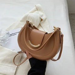 Armpit Shoulder Side Bags for Women Designer Trend Leather Small Underarm