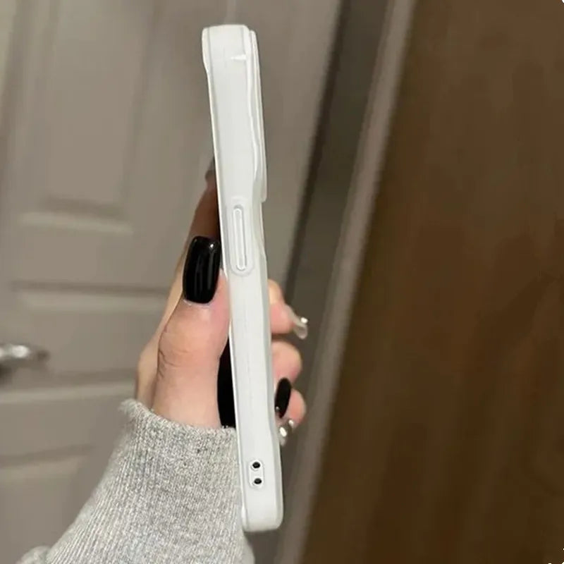 Red Bow Phone Case For IPhone 17 Air 16 15 14 13 12 11 Pro Max Girl Cover For IPhone 16 15 14 Plus 13 12 11 Case Funda Cover