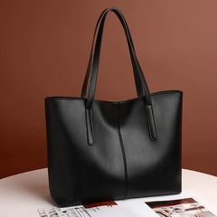 Large Women's Bag Large Capacity Shoulder Bags High Quality PU Leather