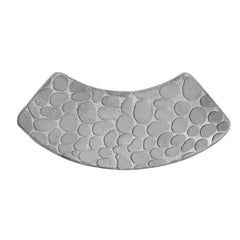 Curved Shower Mat,Anti-Slip Bathroom Carpet Rugs Corner Bath Tub Floor Foot Pads