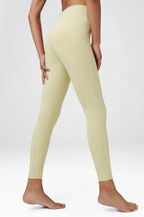 Women Yoga Pants Naked Feeling High Stretch Nylon High Waist Leggings Push Up