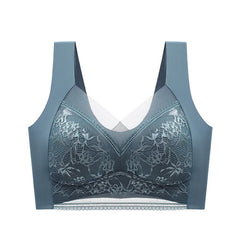 Large size lace underwear for women with big breasts no traces no wires