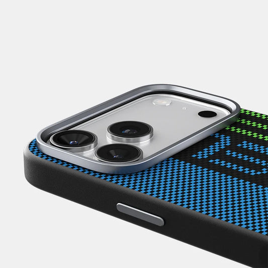 Carbon Fiber Hard Phone Case For iPhone 17 Air 16 15 14 13 Plus Pro Max Aluminium Alloy Camera Protective Magnetic Cover