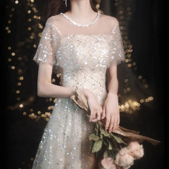 Homecoming Dresses: Prom Dress Off The Shoulder Bling Bling Bridesmaid Dresses