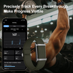 Smart Bracelet Sports Fitness Tracker Health Monitoring Step Count Heart Rate Sleep Tracking 1ATM Waterproof Smart Wristband