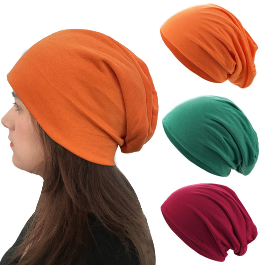 Slouchy Beanie Hip-Hop Soft Lightweight Running Beanie Adult Dwarf Hats