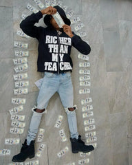 Black Men Hoodie: Y2k Harajuku hoodies | Sports Shirt