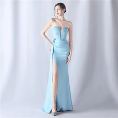 Homecoming Dresses: Women's Evening Dress with Beads Prom Party Maxi Dress