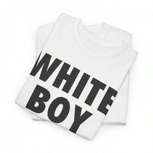 WHITE BOY OF THE YEAR SHIRT Men Women Oversized Summer Cotton Print Short Sleeve T-shirt Retro Casual Streetwear Vintage Tee Top