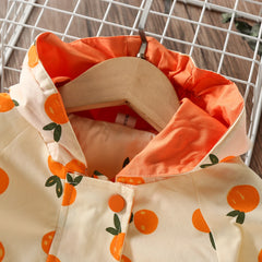 Baby Kids Jacket for Girls Coats Printed Spring Autumn Outfits Children Outerwears Clothes