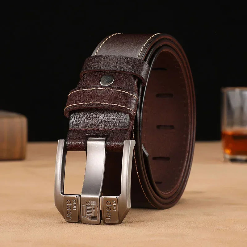Men High Quality Genuine Leather Belt Luxury Brand Designer Belts Men Fashion Waist Straps for Jeans Trousers