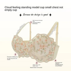 Small Breasts Gathered Women's Underwear Flat Chest Collection Side Breast