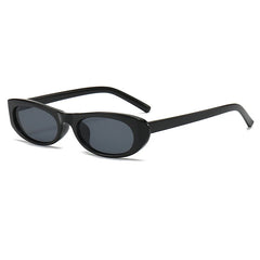 Sunglasses Black Small Frame Fashion Brand Trendy Points Sun Glasses
