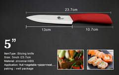 Ceramic Knife Set for Kitchen Professional Ceramic Knife 3 4 5 6 Inch Fruit Rust Proof