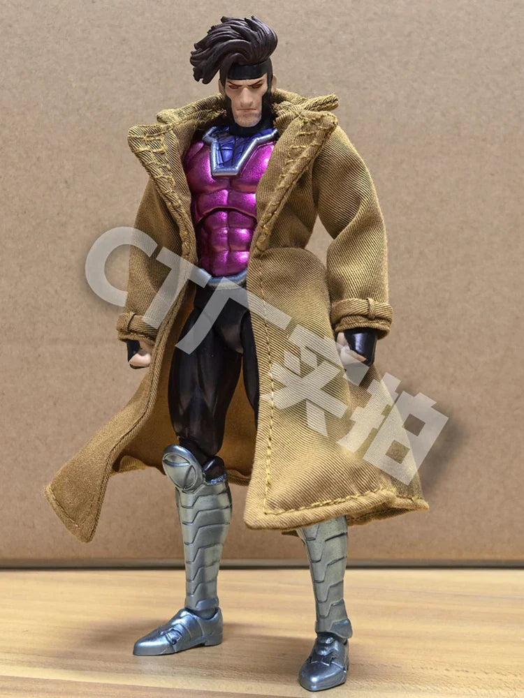 CT Toys Gambit Figure Mafex 131 X-Men Wolverine Shf Anime Action Figure 18cm Figurine Statue Model Customized Gifts for Kids