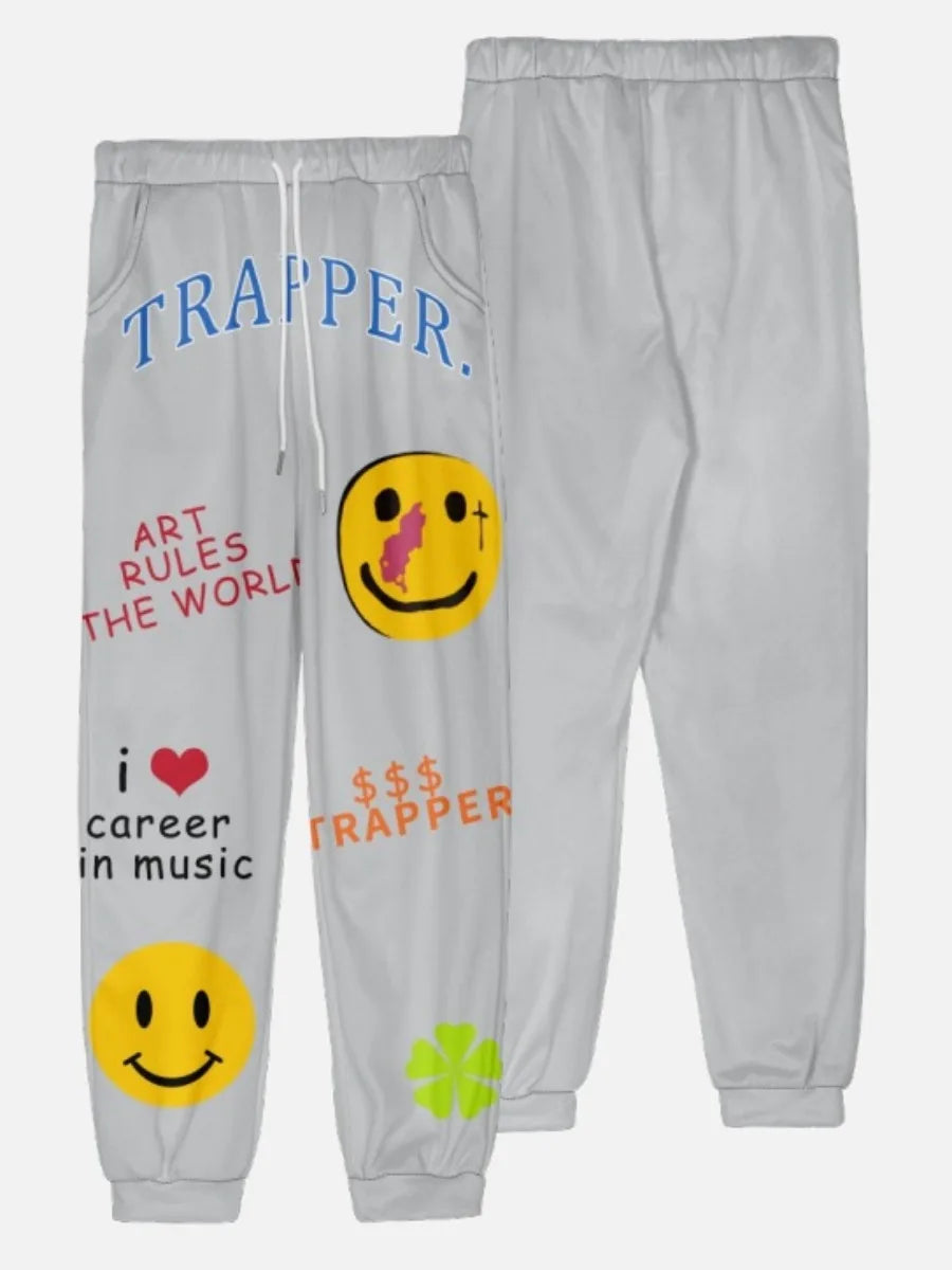 LW Letter Print Drawstring Sweatpants Women's Cinch Bottom Sweatpants High Waisted Athletic Joggers Casual women Trousers