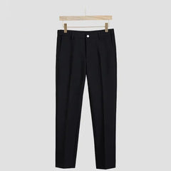 Gray Male Suit Trousers Plus Big Size Office Men's Summer Pants Work