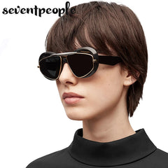 Sunglasses Women Brand Designer Fashion Oval Sunglasses