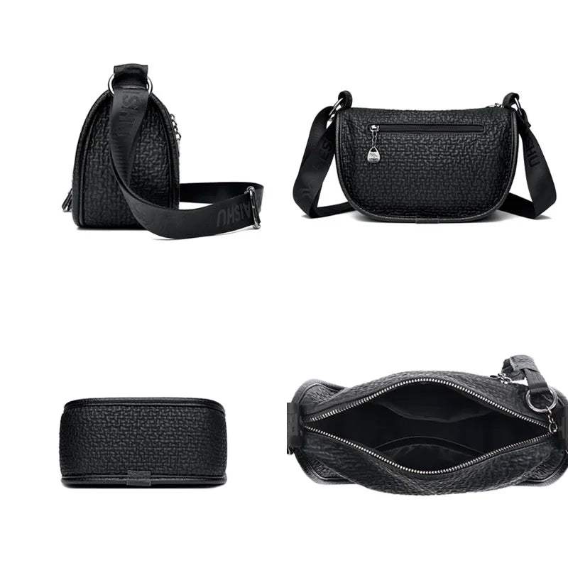 Handbag Luxury Genuine Leather Women Tote Designer Ladies Shoulder Crossbody