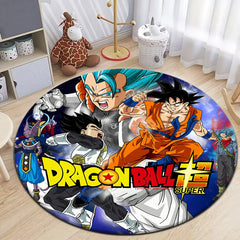 Dragon anime Round Carpet,bedroom,Living Room,door mat,Outdoor carpet,Picnic,anime